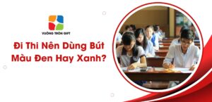 đi thi nên dùng bút b mực xanh hay mực đen