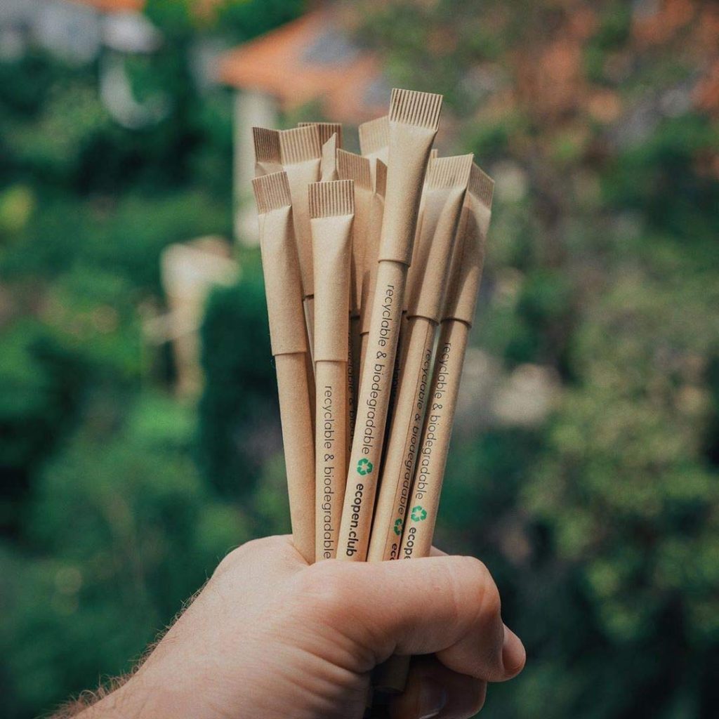 in slogan lên bút bi quảng cáo
