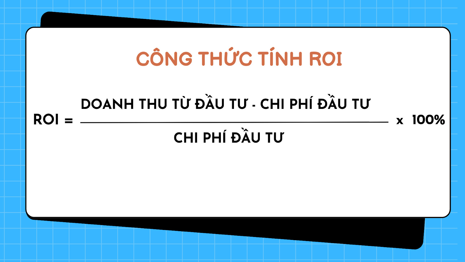 Công thức tính ROI